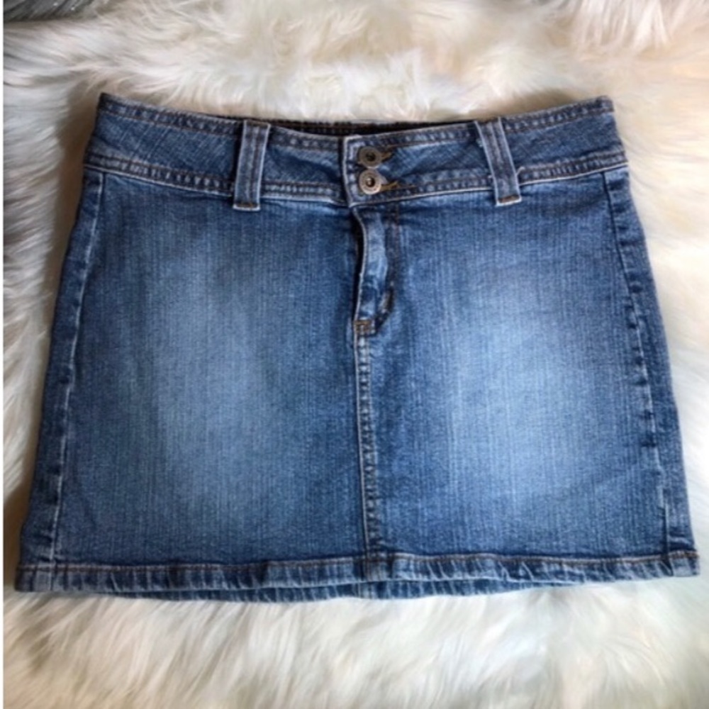 Jean Mini Skirt